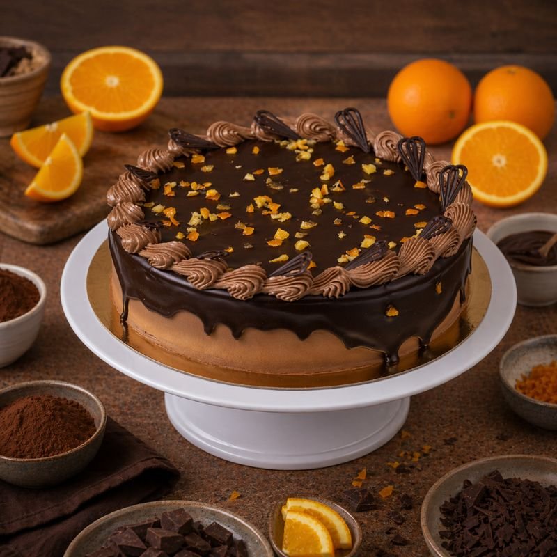 Holland narancsos csokoládé torta - Image 2