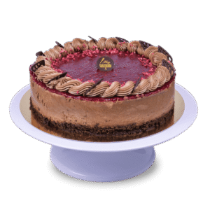 Málnás brownie torta