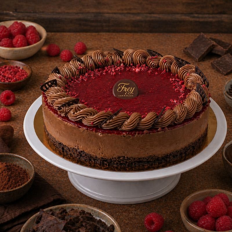Málnás brownie torta - Image 2