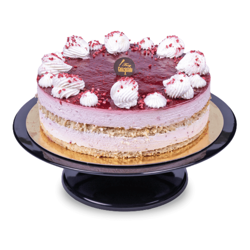 Málnás mascarpone torta