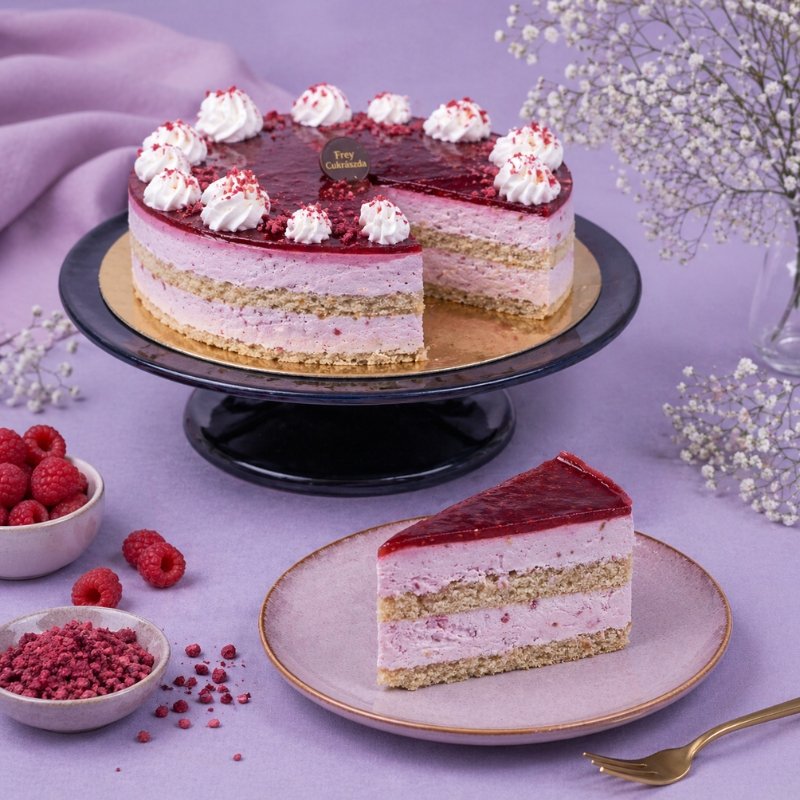 Málnás mascarpone torta - Image 3