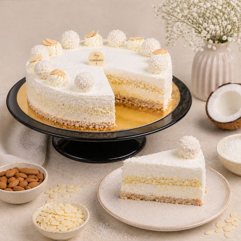 Kókuszos mandula torta - Image 3