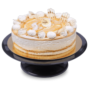 Vaníliás madártej torta