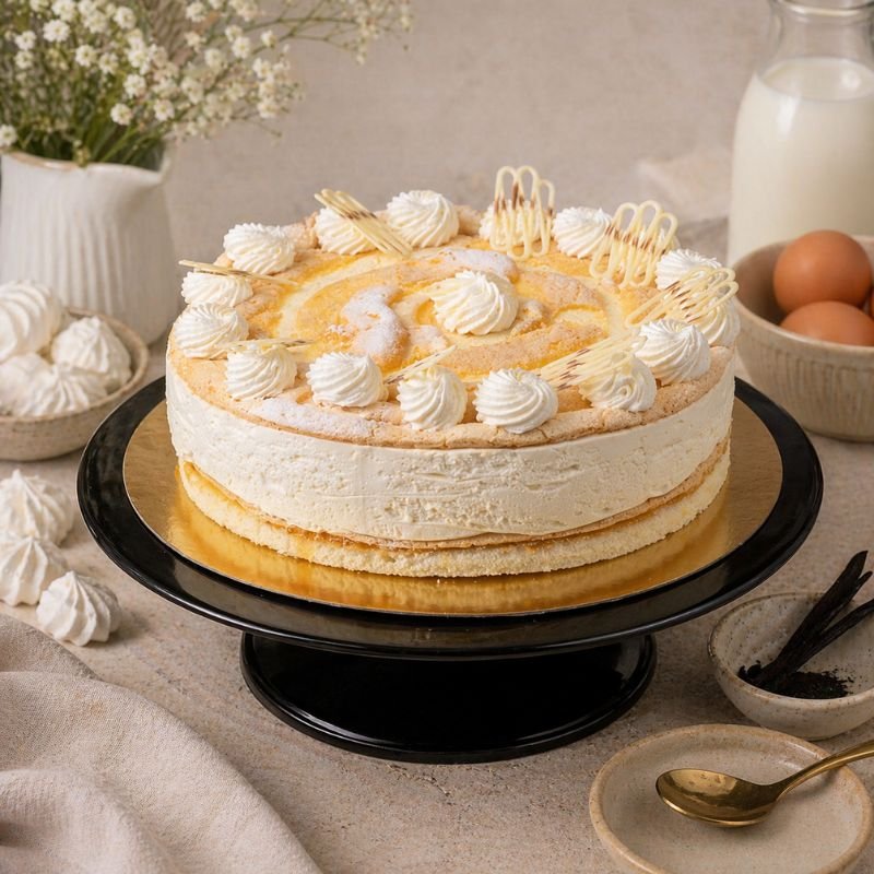 Vaníliás madártej torta - Image 2