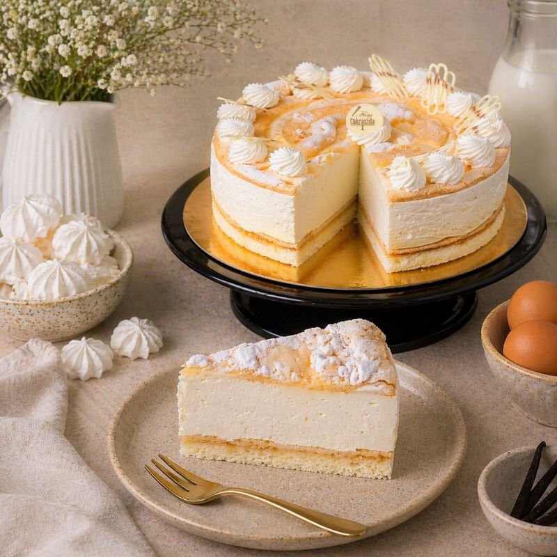 Vaníliás madártej torta - Image 3