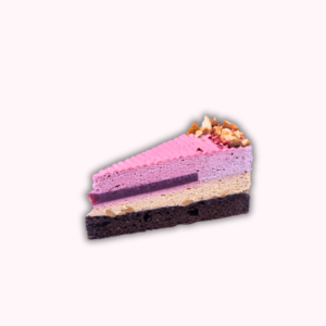 Erdei gyümölcsös kesudió tortaszelet