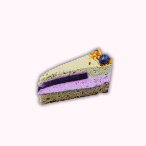 Pisztáciás áfonya tortaszelet