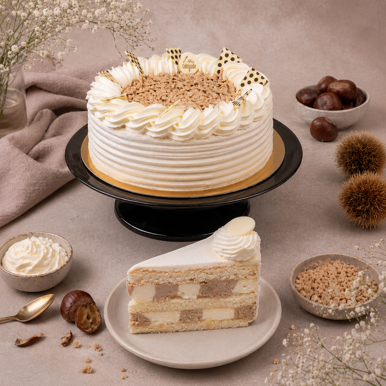 Mascarponés gesztenye torta - Image 3