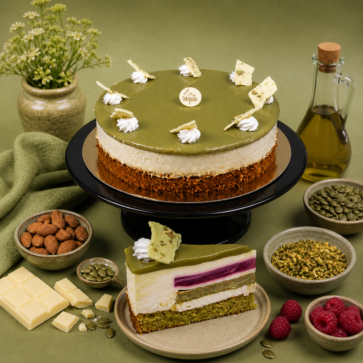 Őrség zöld aranya torta - Image 3