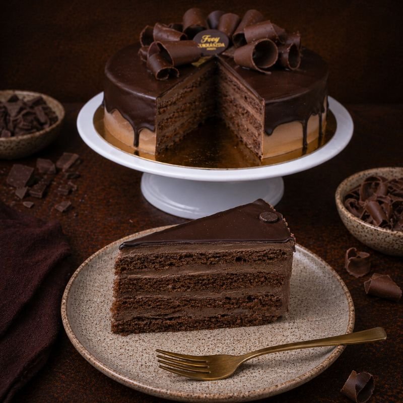 Belga csokoládé tortaszelet - Image 3